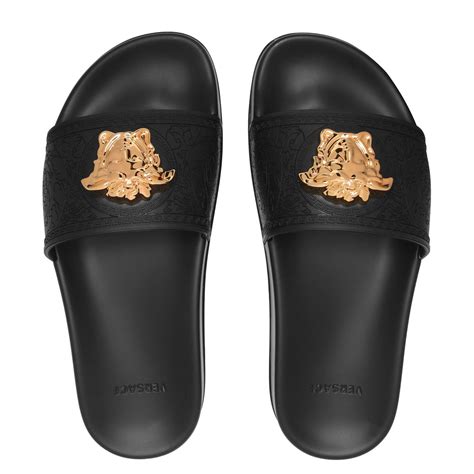 versace slides women saks fifth|Versace slides for sale.